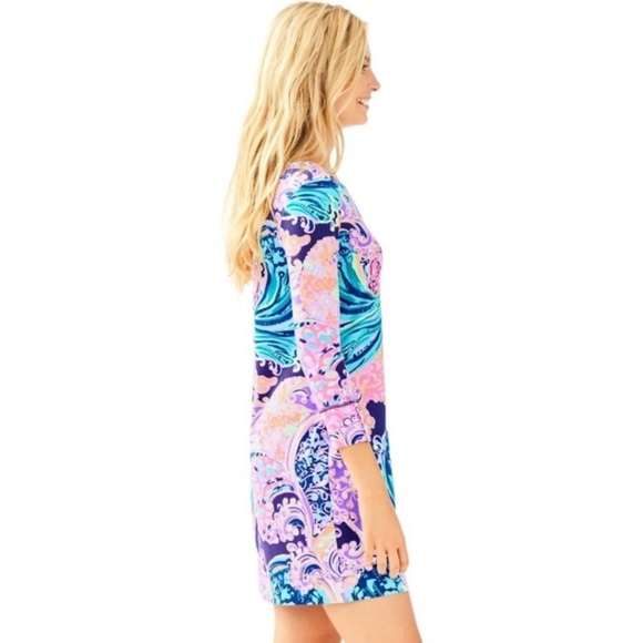 LILLY PULITZER Sophie UPF 50+ Dress in All That She Wants Print - Picture 5 of 16